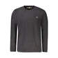 Black Cotton Men T-Shirt