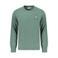 Green Cotton Men T-Shirt