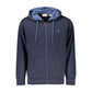 Blue Cotton Men Sweater