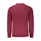 Red Wool Men Sweater