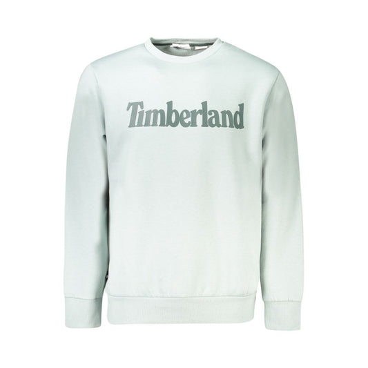 Green Cotton Men Sweater