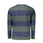 Green Cotton Men Polo Shirt