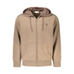Brown Cotton Men Sweater