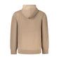 Brown Cotton Men Sweater