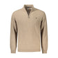 Beige Wool Men Sweater