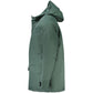 Green Polyester Men's Jacket