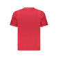 Red Cotton Men T-Shirt