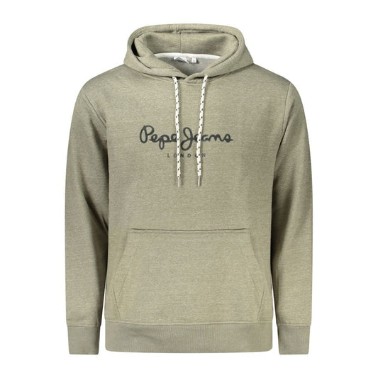 Green Cotton Men Sweater