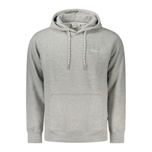 Gray Cotton Men Sweater