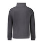 Black Cotton Men Sweater