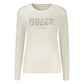 White Viscose Women Sweater