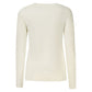 White Viscose Women Sweater
