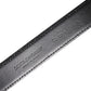 Black Calf Leather Silver Metal Buckle Belt