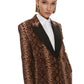 Brown Cotton Suits & Blazer