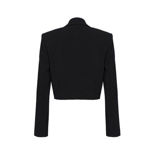 Black Polyester Suits & Blazer