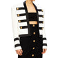 White Viscose Suits & Blazer