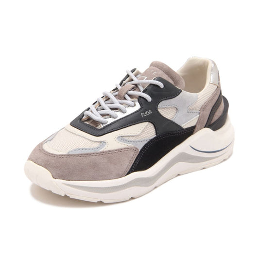 Beige Leather Sneaker