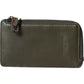 Multicolor Calfskin Leather Logo Card Holder Women Wallet