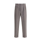 Green Wool Trousers