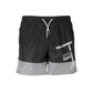 Black Polyester Swimwear