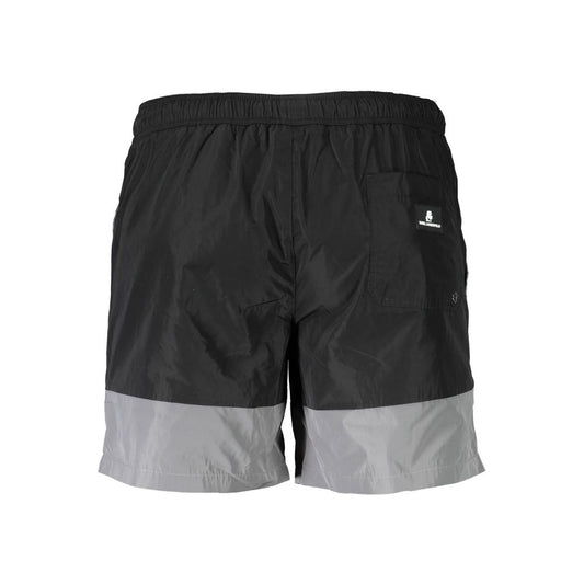 Black Polyester Swimwear