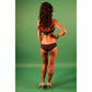 Brown Polyester Swimwear
