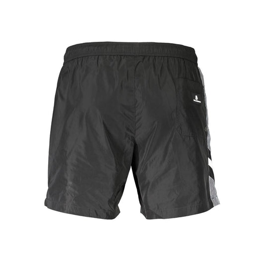 Black Polyester Swimwear