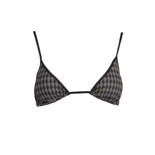 Black Elastane Swimwear