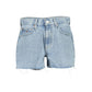 Blue Cotton Short