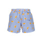 Blue Polyester Swimwear