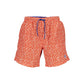 Red Polyester Swimwear