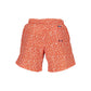 Red Polyester Swimwear
