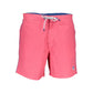 Pink Polyester Swimwear