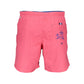 Pink Polyester Swimwear
