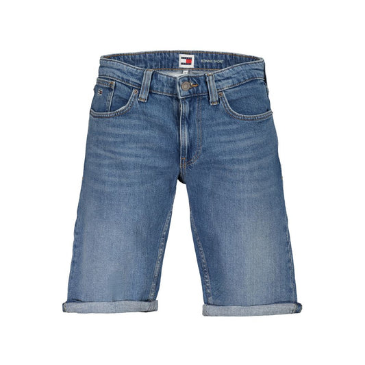 Blue Cotton Short