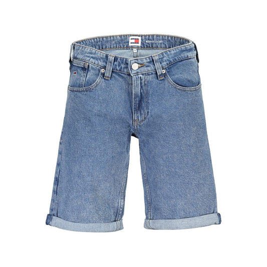 Blue Cotton Short