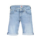 Blue Cotton Short