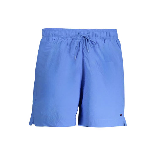 Blue Polyamide Swimwear