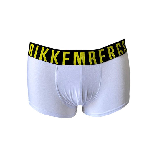 White Cotton Men Boxer