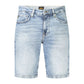 Blue Cotton Short
