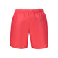 Red Polyester Swimwear