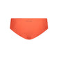 Red Elastane Swimwear