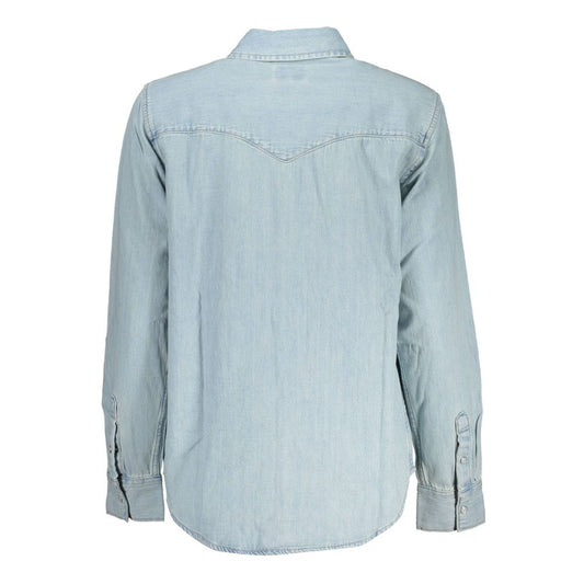 Blue Cotton Shirt