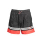 Black Polyester Swimwear