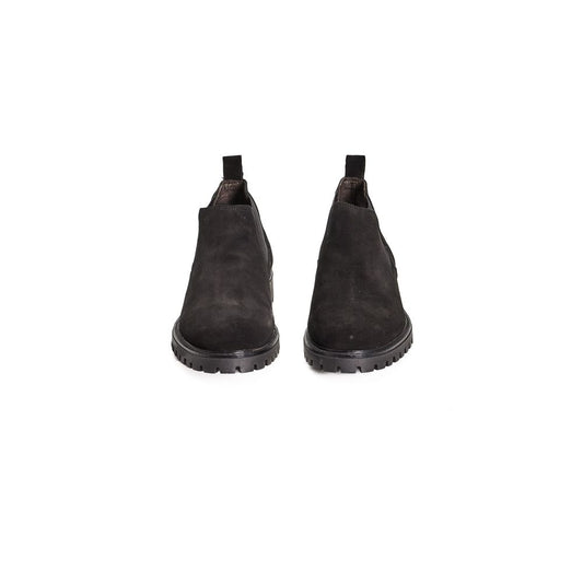 Black Calfskin Boot