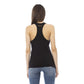 Black Viscose Tank Top