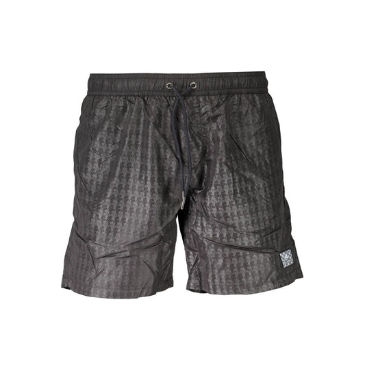 Black Polyester Swimwear
