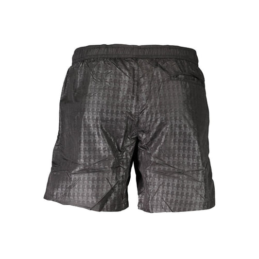 Black Polyester Swimwear