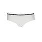 White Elastane Swimwear