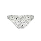 White Elastane Swimwear